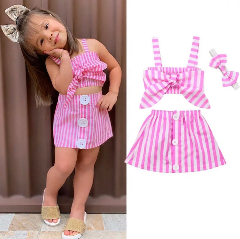 PLAID PINK SET