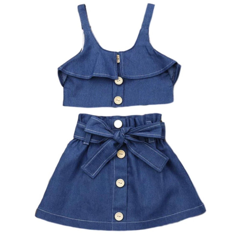 2PCS DENIM OUTFIT