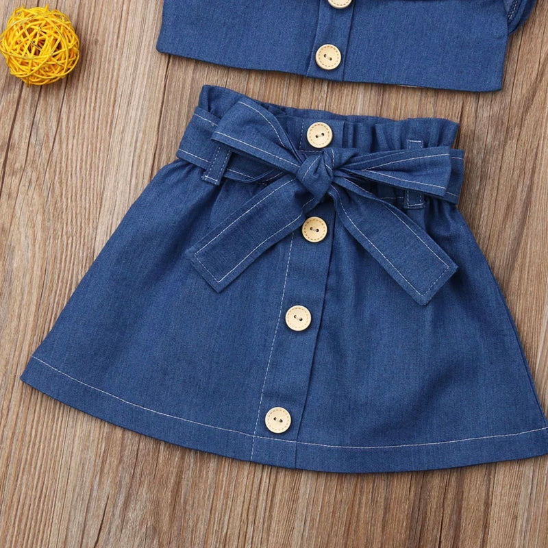 2PCS DENIM OUTFIT