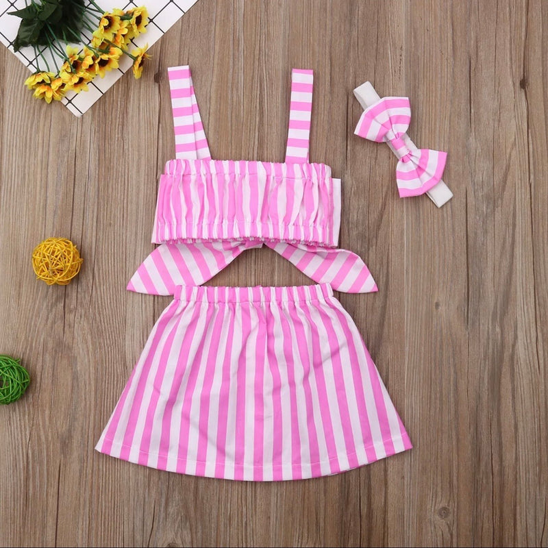 PLAID PINK SET