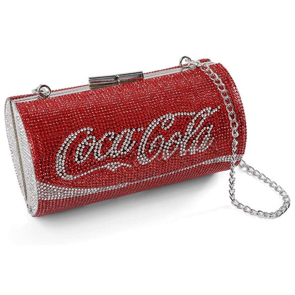 COCA COLA DIAMOND CHAIN SHOULDER BAG